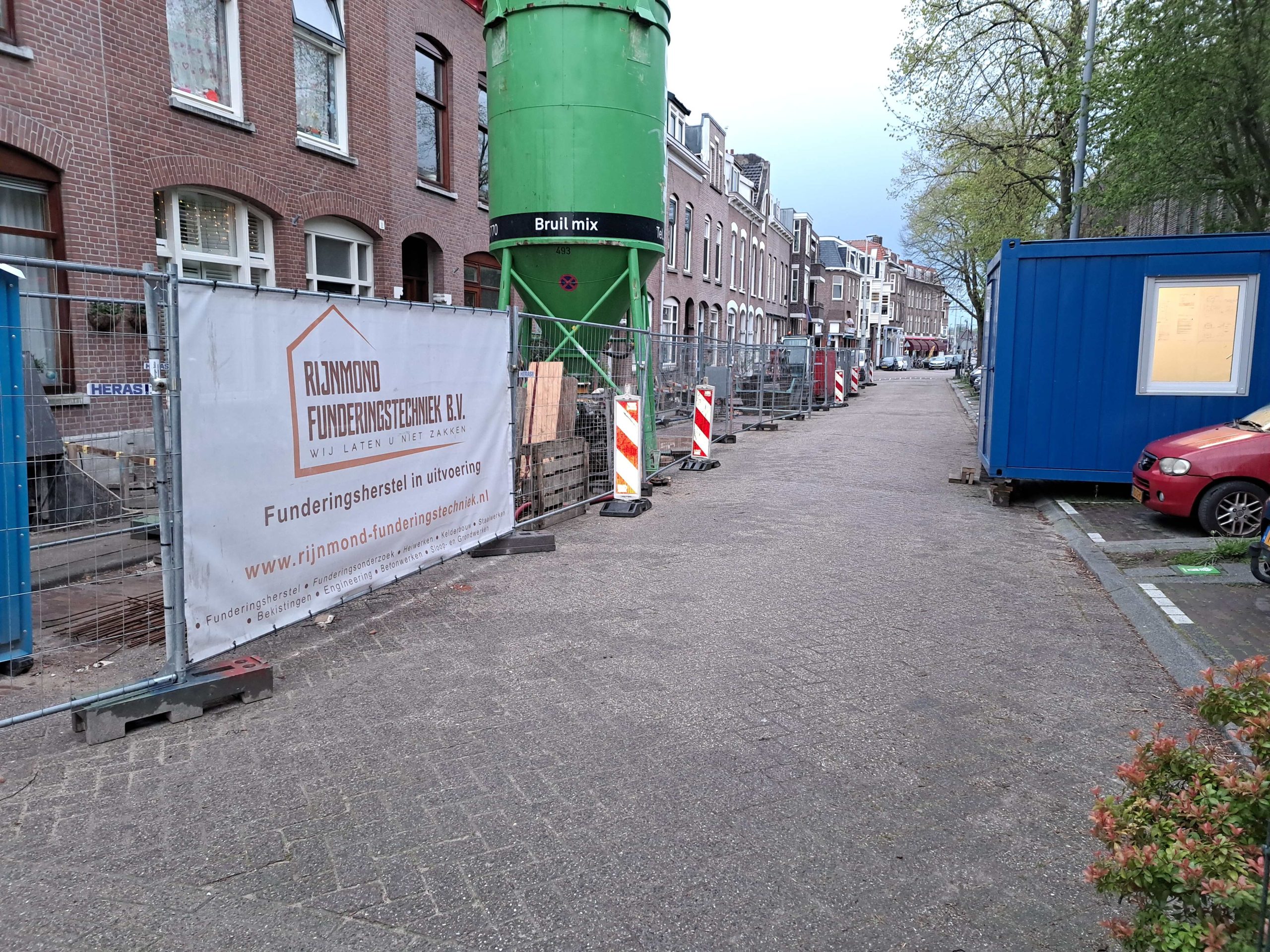 Funderingsherstel Kootsekade Rotterdam