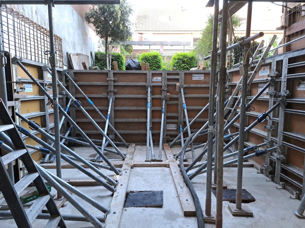 Kelderbouw bekisting